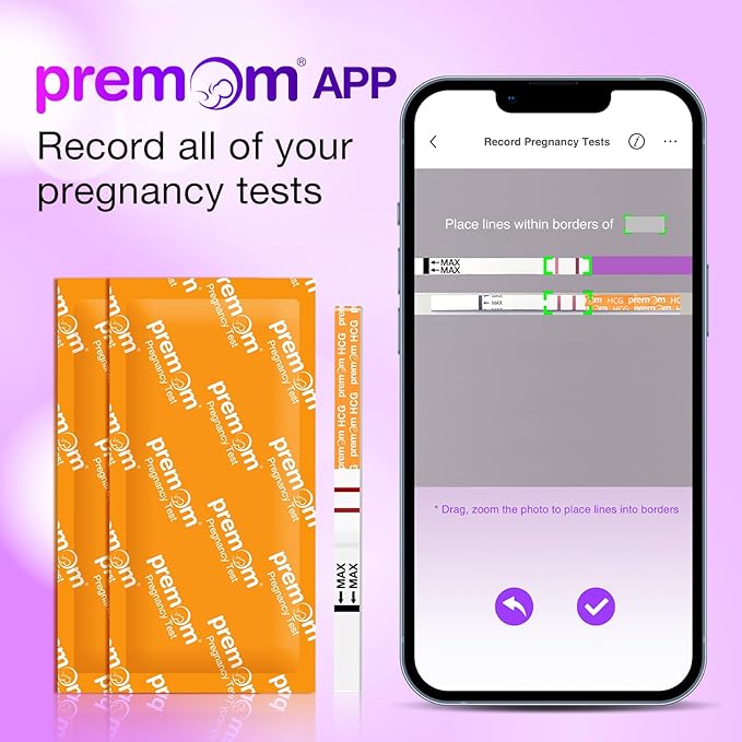 Premom Pregnancy Test Strips: Early Detection 20 Pack