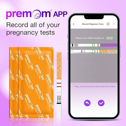 Premom Pregnancy Test Strips: Early Detection 20 Pack