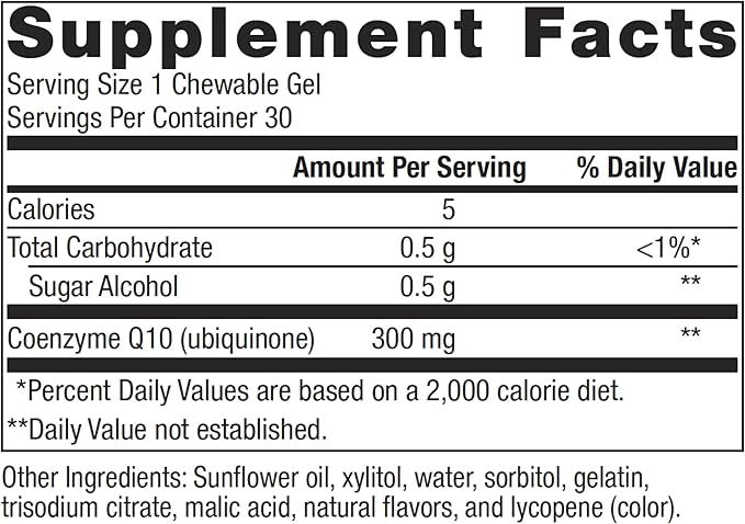 Metagenics NutraGems CoQ10 300 Q10-30 Servings