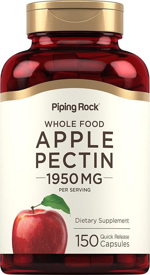 Piping Rock Apple Pectin Capsules 1950 mg 150 Count
