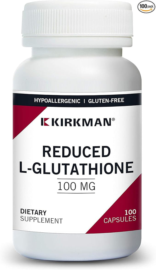 Kirkman Reduced L-Glutathione 100 mg 100 Vegetarian