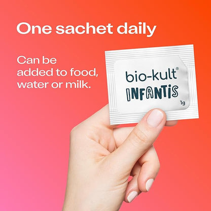 Bio-Kult Infantis Probiotic Daily Supplement with 7 Gut-Friendly Probiotic Strains – 16 Sachets