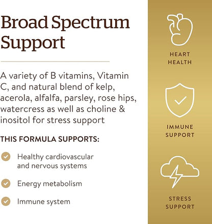 Solgar B-Complex with Vitamin C Stress 250 Tablets 125 Servings