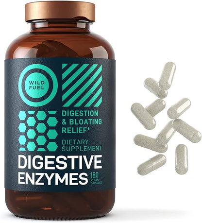 Digestive Enzymes with Probiotics and Prebiotics 180 Caps