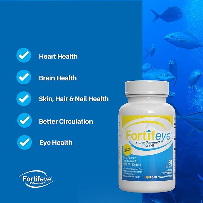 Super Omega-3 Fish Oil 1600 mg 3 | 60 Servings