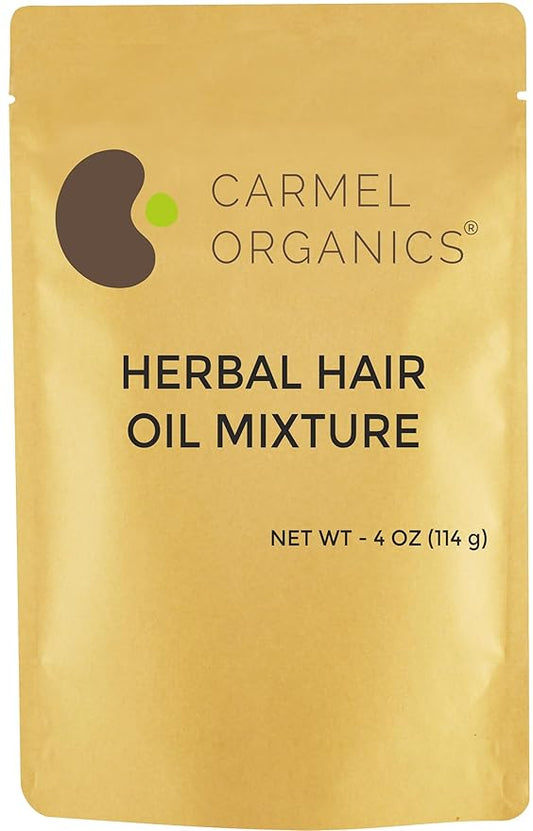 CARMEL ORGANICS Herbal Hair Oil Mixture 114 Gram