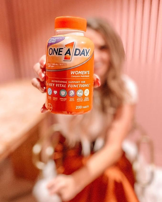 One A Day Women’s Multivitamin, Supplement B12, Biotin, 100 count