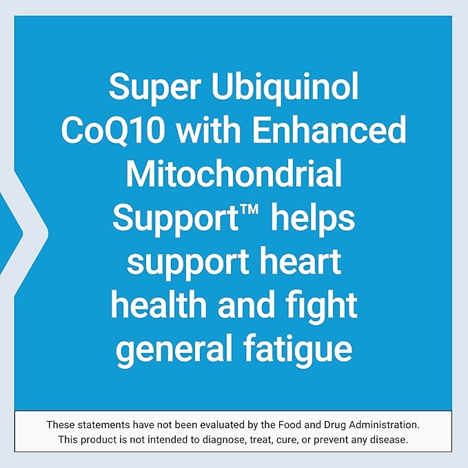 Life Extension Super Ubiquinol CoQ10 50 mg, 30 softgels