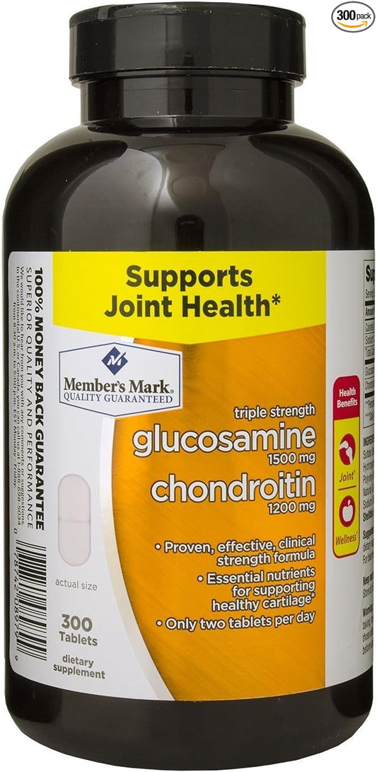 Members Mark - Glucosamine Chondroitin, Triple 300 Tablets