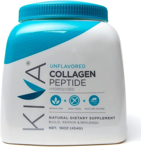 Kiva Collagen Peptide Powder 16 oz