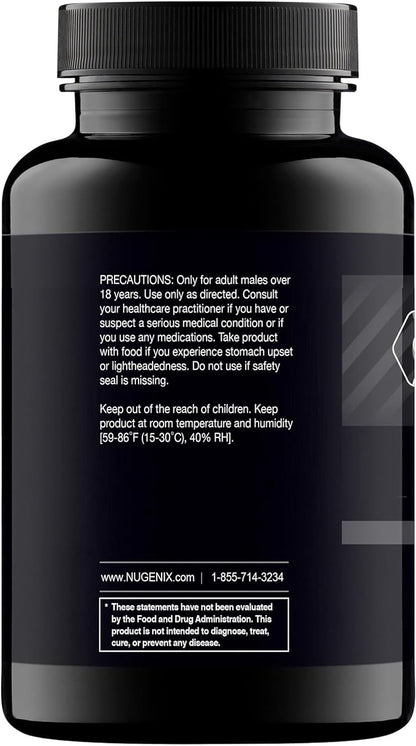 Nugenix T Boost - Free Testosterone Booster Supplement for Men, 180 Count