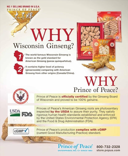 Prince of Peace 100% Wisconsin American 1.5oz