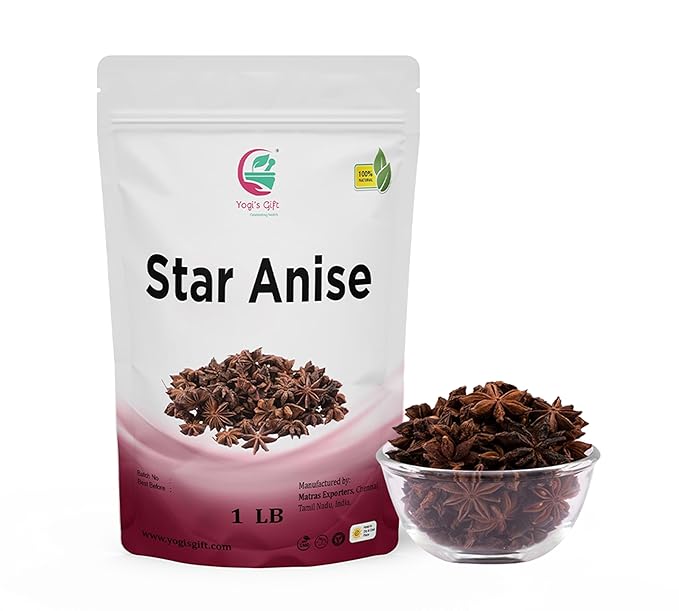 Star Anise Whole 16 Oz