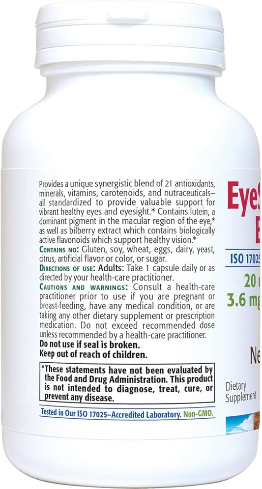 New Roots | Eye Supplement with Billberry, Lutein, Zeaxanthin and Multi-Vitamins, Designed with Naturopathic Doctors (30 Capsules)