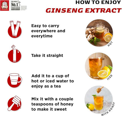 CheongKwanJang 100% Ginseng Extract Stick 3000mg Korean 30P