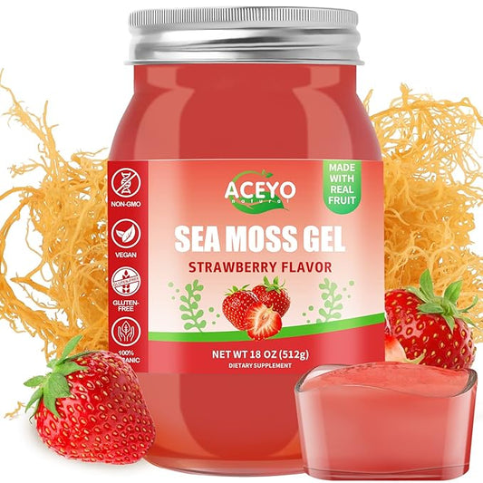 (18 OZ) Irish Sea Moss Gel 102 Vitamins