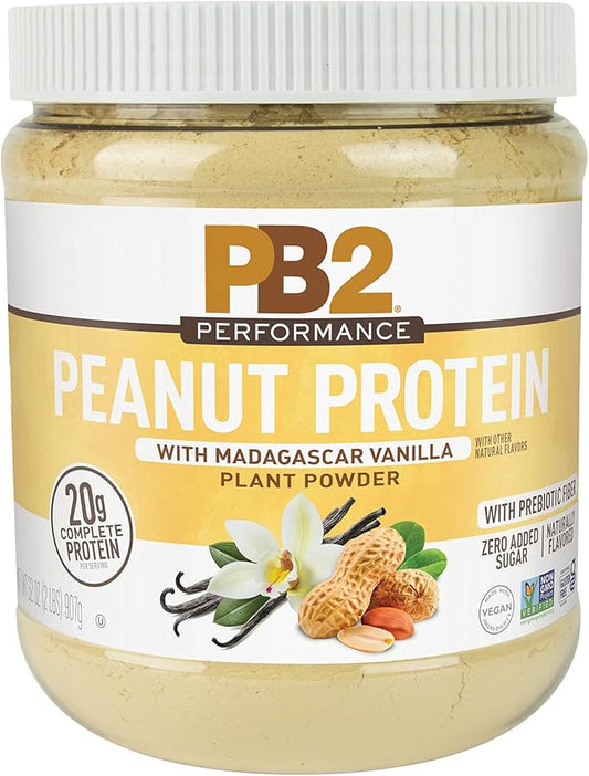 PB2 Performance Peanut Protein Powder [2 lb/32 lb/32 oz 20g of