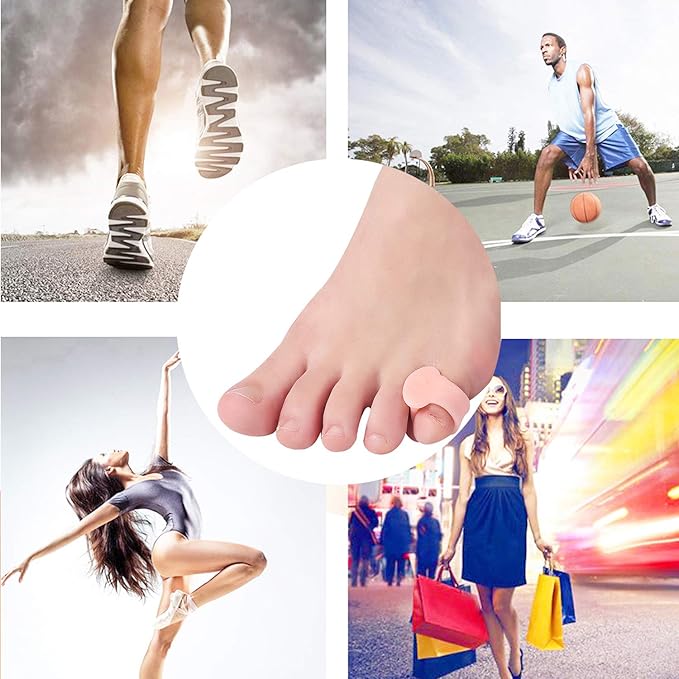 10 Pcs Pinky Toe Splint, Gel