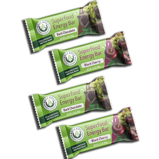 Kuli Kuli Moringa Powder Energy Bars 1.6 Ounce 6 Pack