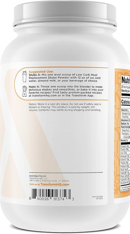 TransformHQ Meal Replacement Shake Powder 28