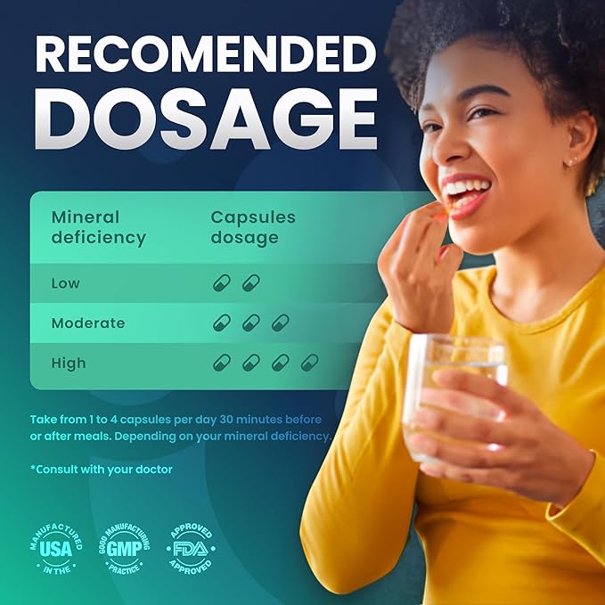 Multimineral Supplement Magnesium Complex with Trace 120 Capsules