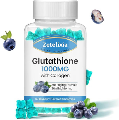 Glutathione Collagen Gummies, Collagen Gummies 60 Count