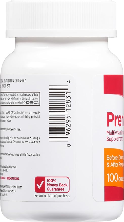 Leader Prenatal Vitamins Caplets 100 CT (Pack of 2)