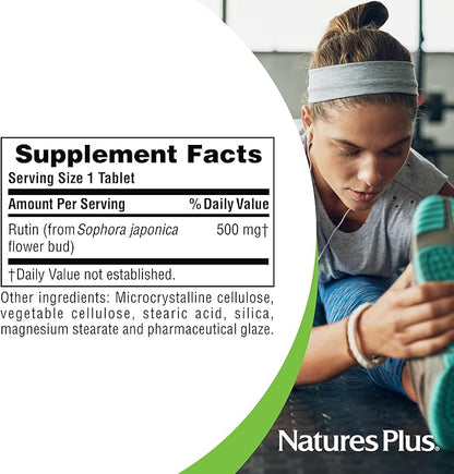 NaturesPlus Rutin 500 mg 60 Vegetarian 60 Servings