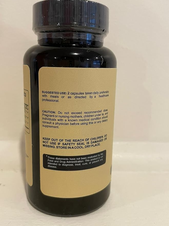 Organic Ashwagandha Root & Irish Sea 3,600 mg 60 Caps