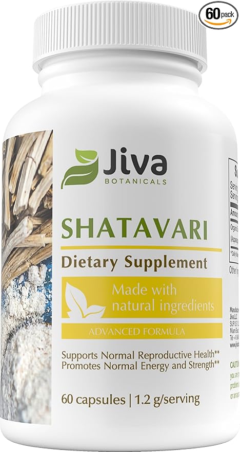 Shatavari Capsules 1200 Mg 60 Capsules