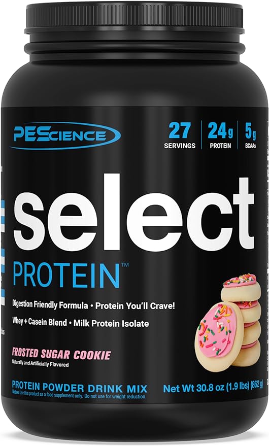 PEScience Select Low Carb Protein Powder, 27 Serving,