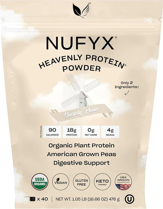 Heavenly Protein Powder (Simply Plain, 40