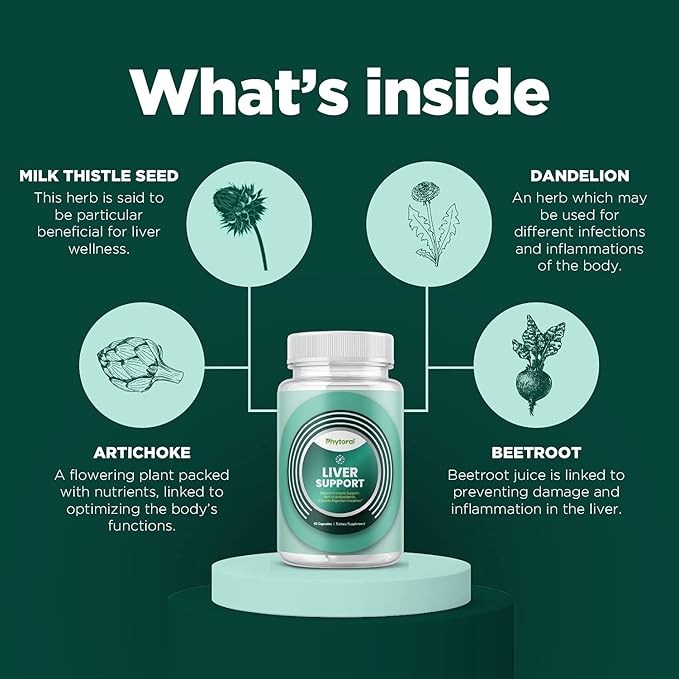 Liver Support Supplement with Zinc Oxide