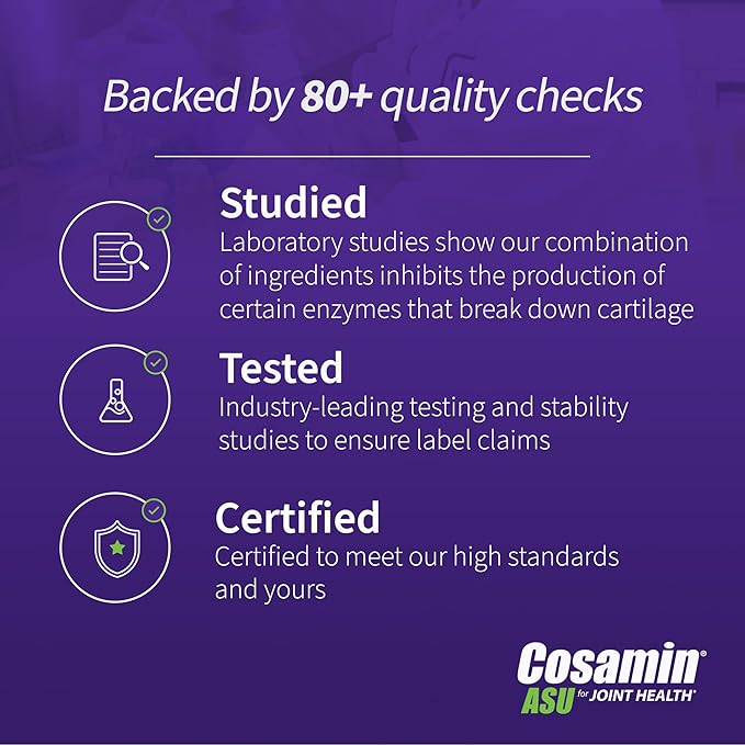 Nutramax Cosamin® ASU Joint Health Supplement 180 Capsules