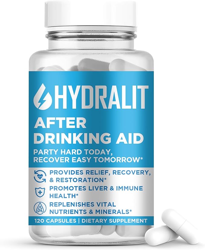 After Drinking Aid Supplement Pre Game 120 Capsules