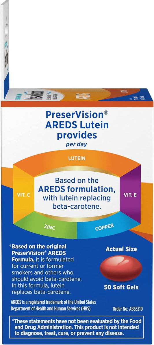 Preservision With Lutein Eye Vitamin & 50 Count
