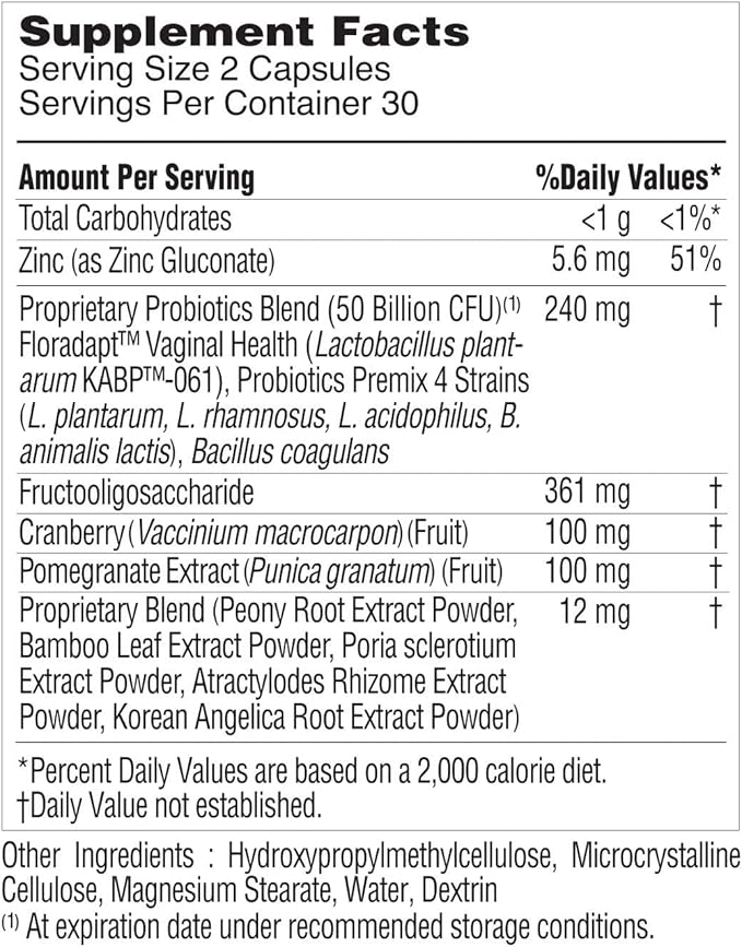 Elderberry Capsules with Panax Ginseng 6-in1 Herbal 60 Capsules