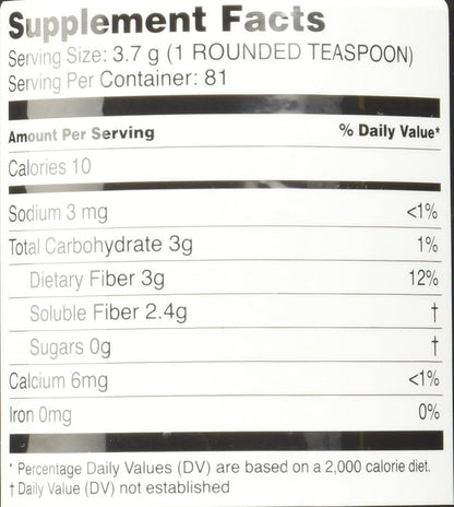 Dietary Fiber Supplement 10.6 Ounce, Dietary