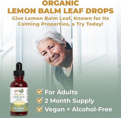 MaryRuth Organics Lemon Balm Leaf 1 Fl
