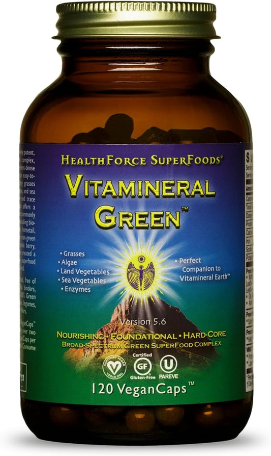 HEALTHFORCE SUPERFOODS Vitamineral Green 120 Capsules