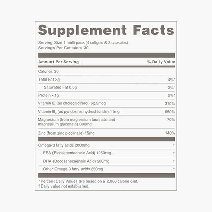 Puori P3 Health Essentials 30 Servings 3, Vitamin