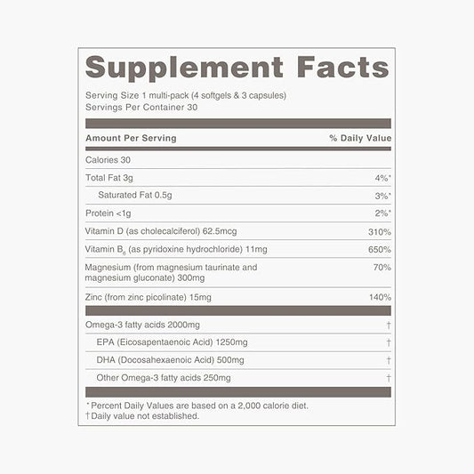 Puori P3 Health Essentials 30 Servings 3, Vitamin