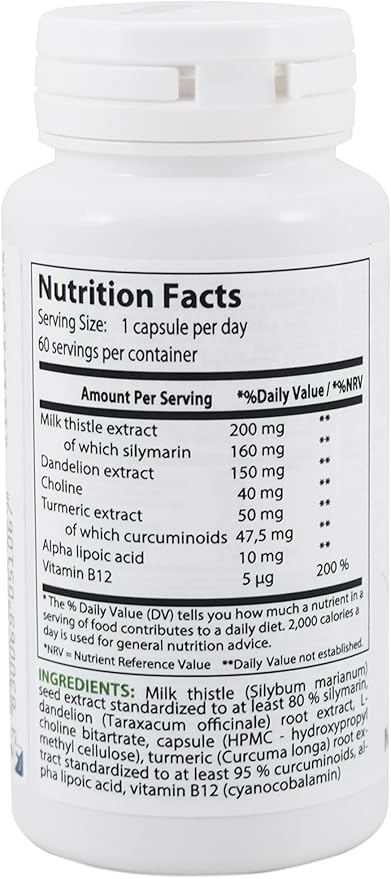 Liver Detox Vegetarian caps 60 Capsules