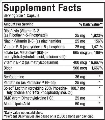 Maxi Methyl B Supreme Capsules, 60 Count