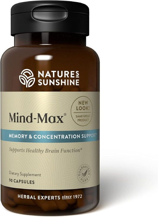 Nature's Sunshine Mind-Max 90 Capsules