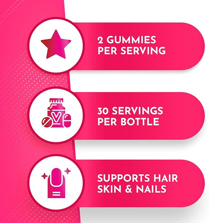Collagen Gummies For Women 1 & 3, Vitamins 60 Collagen