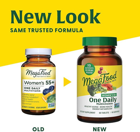 MegaFood Women's 55+ One Daily Multivitamin 120 Tabs