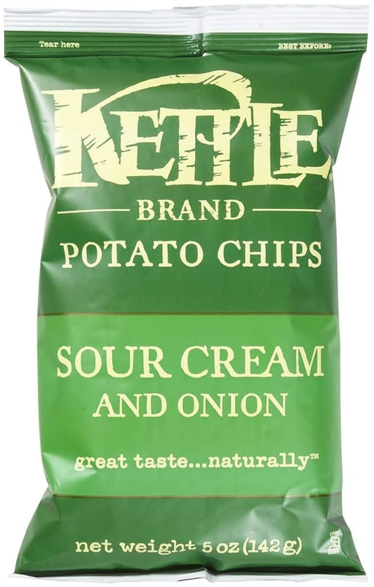 Kettle Brand Sour Cream & Onion Potato Chips - 5 oz