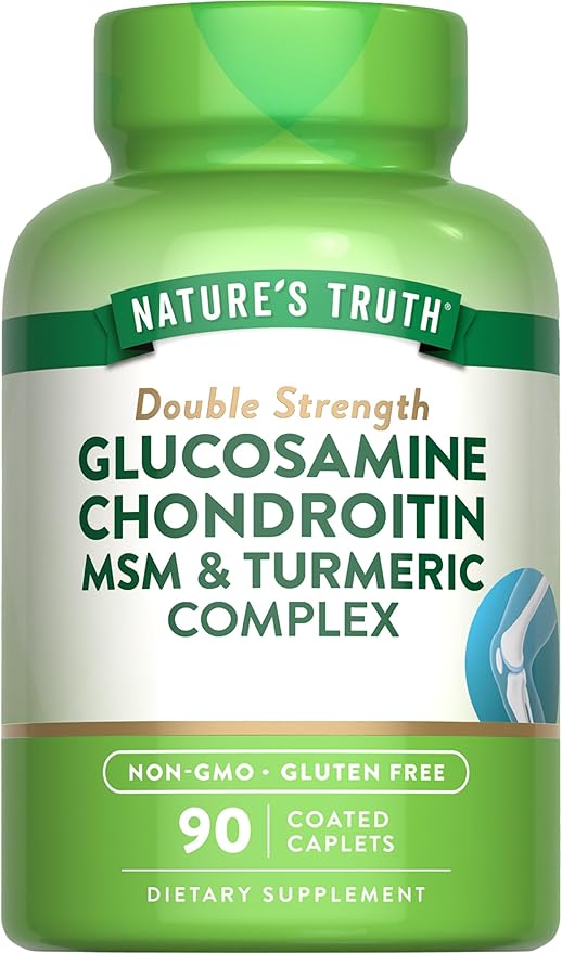 Nature's Truth Glucosamine Chondroitin MSM Complex 90 Caplets