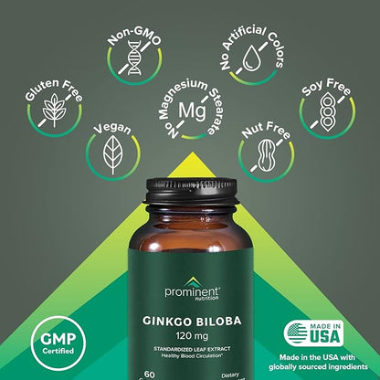 Ginkgo Biloba 120mg 60 Day